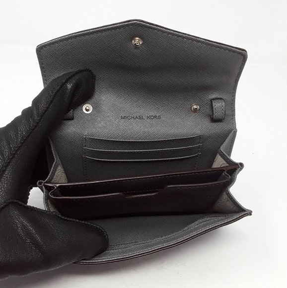 MICHAEL KORS Snakeskin Clutch Wallet Purse - Picture 5 of 6